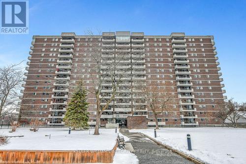 707 - 1705 Playfair Drive, Ottawa, ON - Outdoor With Balcony With Facade