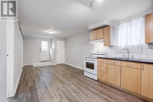 Bsmt - 113 Back Street, Bradford West Gwillimbury, ON - Indoor Photo Showing Kitchen With Double Sink