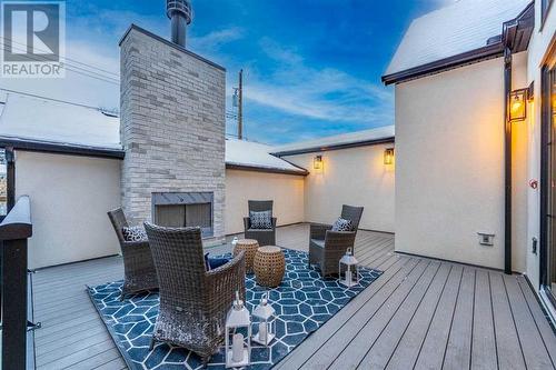 2040 56 Avenue Sw, Calgary, AB - Outdoor With Deck Patio Veranda With Exterior