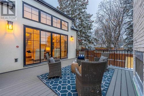 2040 56 Avenue Sw, Calgary, AB - Outdoor With Deck Patio Veranda With Exterior