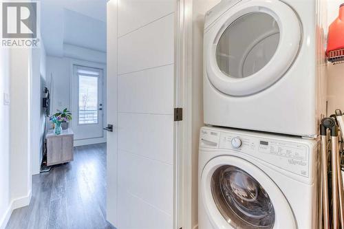 In Suite Laundry - 1308, 350 Livingston Common Ne, Calgary, AB - Indoor Photo Showing Laundry Room