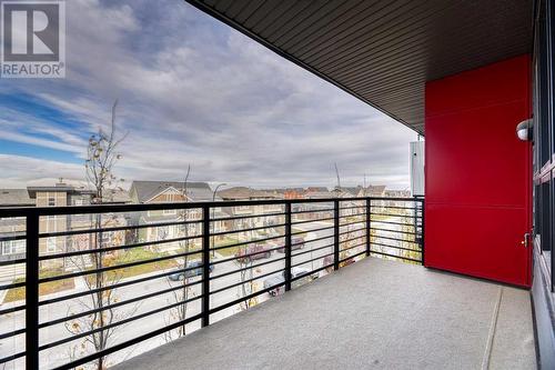 Balcony Gas BBQ.Hook up - 1308, 350 Livingston Common Ne, Calgary, AB - Outdoor