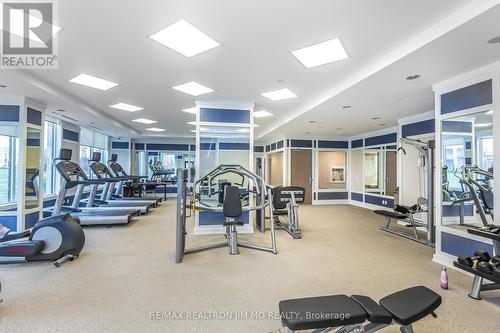 2801 - 15 Water Walk Drive, Markham, ON - Indoor Photo Showing Gym Room