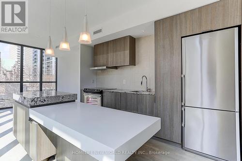 406 - 101 Charles Street E, Toronto, ON - Indoor Photo Showing Kitchen