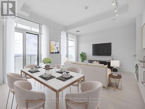 6010 - 3900 Confederation Parkway, Mississauga, ON - Indoor Photo Showing Dining Room