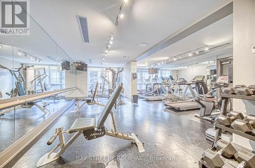 212 - 35 Hayden Street, Toronto, ON - Indoor Photo Showing Gym Room