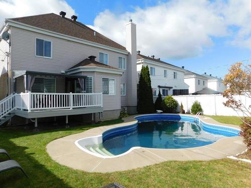 Cour - 1825 Rue Charles-Smallwood, Laval (Chomedey), QC - Outdoor With In Ground Pool With Deck Patio Veranda