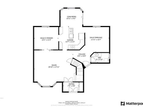 Plan (croquis) - 1825 Rue Charles-Smallwood, Laval (Chomedey), QC - Other