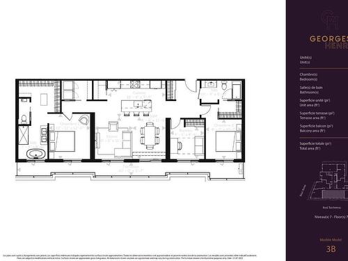 Drawing (sketch) - 708-7480 Boul. Taschereau, Brossard, QC - Other