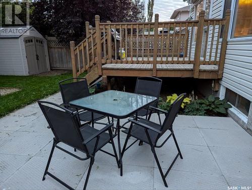 1607 Rousseau Crescent N, Regina, SK - Outdoor With Deck Patio Veranda