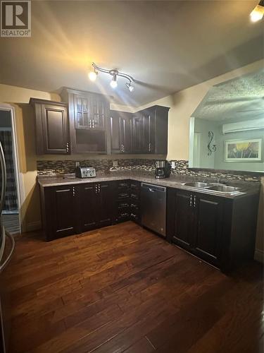 55 Holletts Road, Marystown, NL - Indoor Photo Showing Kitchen With Double Sink