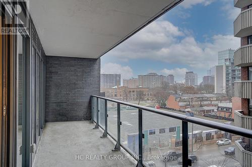 607 - 159 Dundas Street E, Toronto, ON - Outdoor With Balcony With View With Exterior