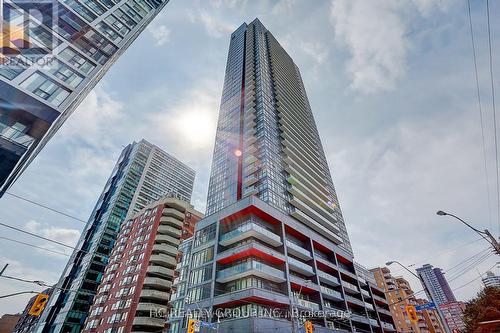 607 - 159 Dundas Street E, Toronto, ON - Outdoor With Balcony With Facade