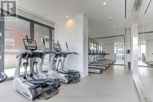 607 - 159 Dundas Street E, Toronto, ON - Indoor Photo Showing Gym Room