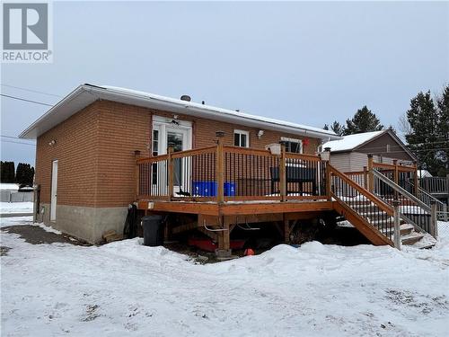 34 Lawrence Street, Chelmsford, ON - Outdoor With Deck Patio Veranda With Exterior