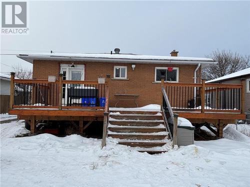 34 Lawrence Street, Chelmsford, ON - Outdoor With Deck Patio Veranda With Exterior