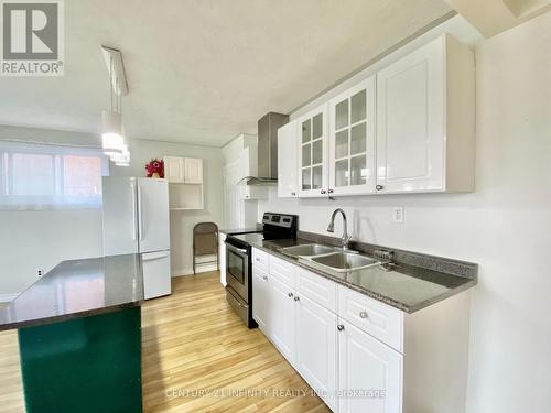 Main - 128 Stevenson Road S, Oshawa (Vanier), ON - Indoor Photo Showing Kitchen With Double Sink