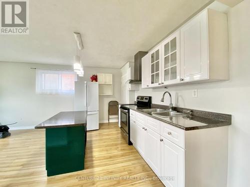 Main - 128 Stevenson Road S, Oshawa (Vanier), ON - Indoor Photo Showing Kitchen With Double Sink