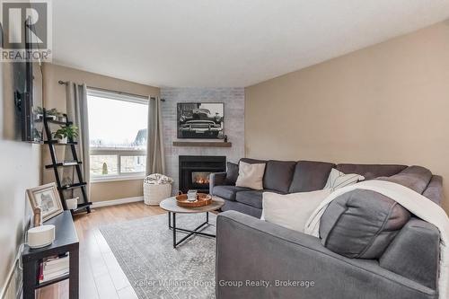 434 Black Street, Centre Wellington (Fergus), ON - Indoor Photo Showing Living Room With Fireplace