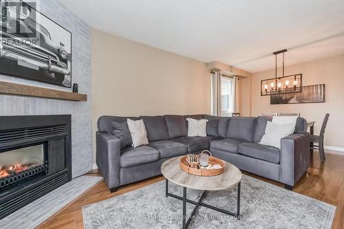 434 Black Street, Centre Wellington (Fergus), ON - Indoor Photo Showing Living Room With Fireplace