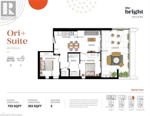 Floor Plan - 741 King Street W Unit# 301, Kitchener, ON - Other