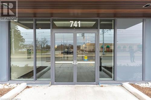 View of exterior entry - 741 King Street W Unit# 301, Kitchener, ON - Outdoor With Exterior