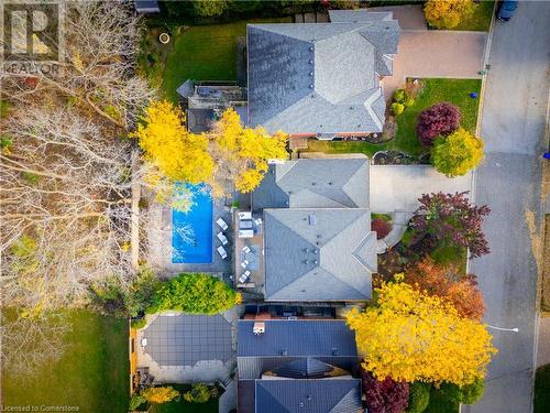 Aerial view - 659 Deervalley Road, Ancaster, ON - Outdoor With Deck Patio Veranda With View