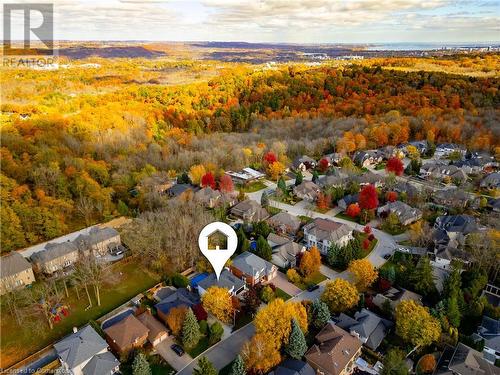 Aerial view - 659 Deervalley Road, Ancaster, ON - Outdoor With View