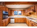 5671 Longbeach Road, Nelson, BC  - Indoor Photo Showing Kitchen With Double Sink 