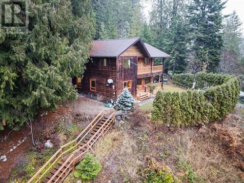 5671 Longbeach Road, Nelson, BC - Outdoor With Balcony