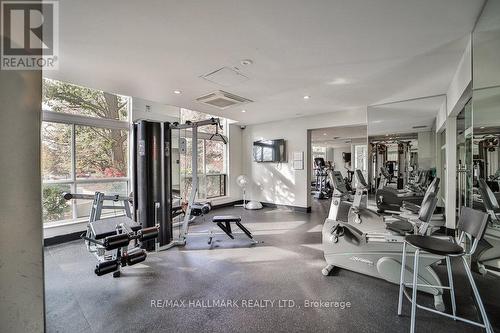 315 - 23 Lorraine Drive, Toronto, ON - Indoor Photo Showing Gym Room