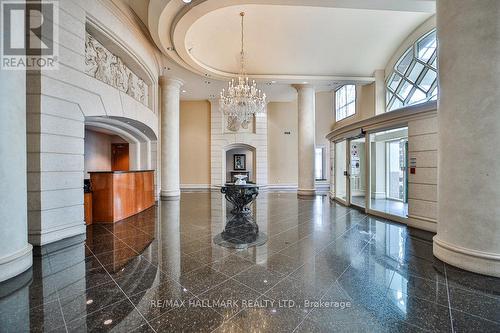 315 - 23 Lorraine Drive, Toronto, ON - Indoor Photo Showing Other Room With Fireplace