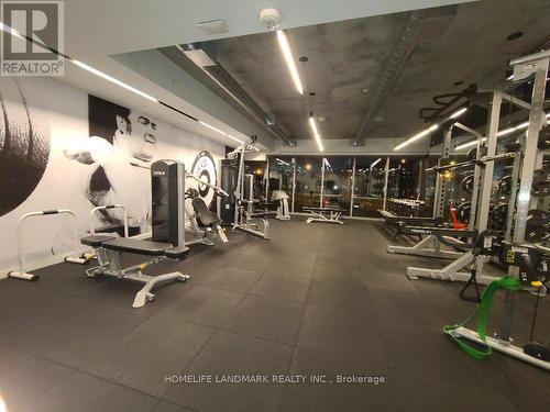 311 - 170 Bayview Avenue, Toronto, ON - Indoor Photo Showing Gym Room