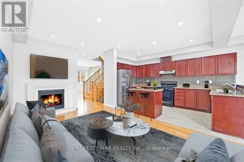 20 Toulouse Court, Markham, ON - Indoor With Fireplace