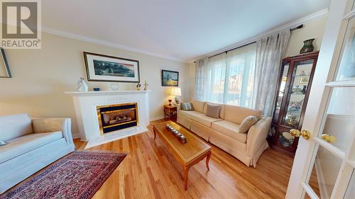 4 Baker Street, St. John'S, NL - Indoor Photo Showing Living Room With Fireplace