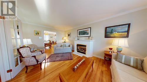 4 Baker Street, St. John'S, NL - Indoor Photo Showing Living Room With Fireplace