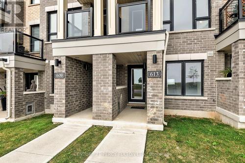 613 Port Darlington Road, Clarington, ON - Outdoor With Balcony With Facade