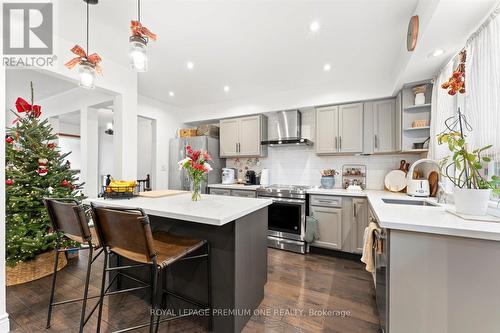 7 North Heights Road, Toronto, ON - Indoor Photo Showing Kitchen With Upgraded Kitchen