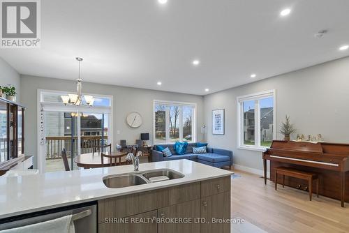 Unit 2 - 745 Chelton Road, London, ON - Indoor Photo Showing Kitchen With Double Sink With Upgraded Kitchen