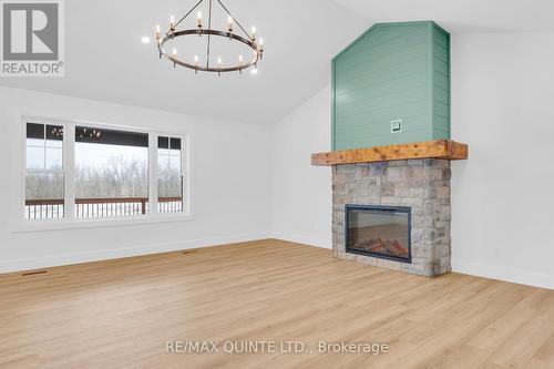 1414 Harold Road, Stirling-Rawdon, ON - Indoor Photo Showing Living Room With Fireplace