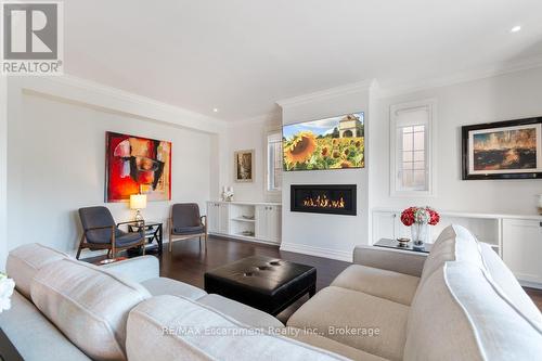 139 Wilson Street, Oakville (Old Oakville), ON - Indoor Photo Showing Living Room With Fireplace