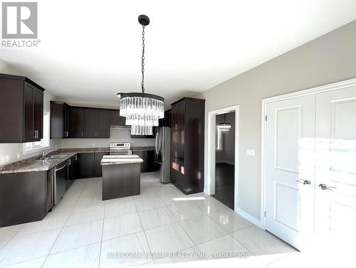 100 Dolomiti Court, Hamilton, ON - Indoor Photo Showing Kitchen With Double Sink