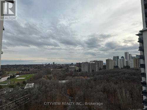 1403 - 204 Burnhamthorpe Road E, Mississauga, ON - Outdoor With View