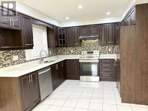 (Upper) - 109 Mountainash Road, Brampton, ON - Indoor Photo Showing Kitchen With Upgraded Kitchen