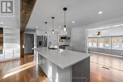 166 Springdale Drive, Kawartha Lakes (Lindsay), ON - Indoor Photo Showing Kitchen With Upgraded Kitchen