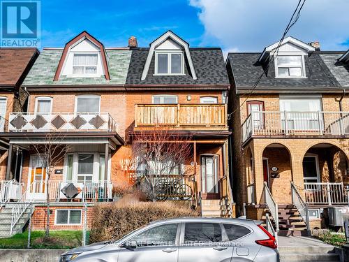 Upper - 130 Marchmount Road, Toronto, ON - Outdoor With Deck Patio Veranda With Facade