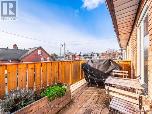 Upper - 130 Marchmount Road, Toronto, ON - Outdoor With Deck Patio Veranda With Exterior