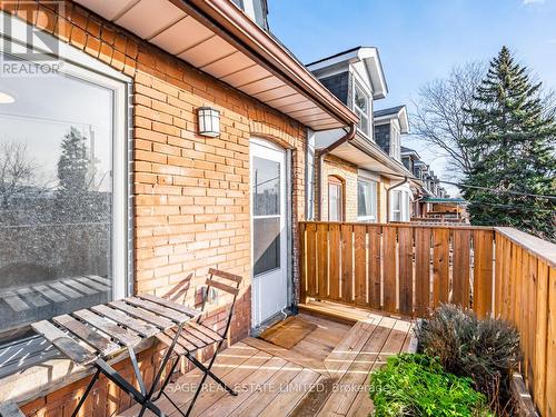 Upper - 130 Marchmount Road, Toronto, ON - Outdoor With Deck Patio Veranda With Exterior