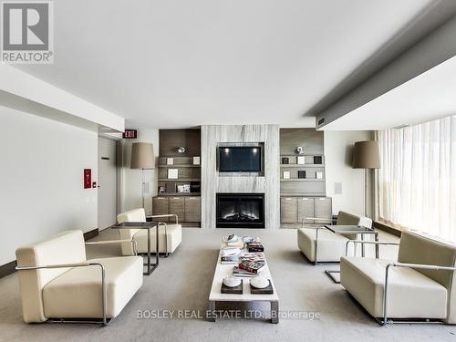 1215 - 96 St Patrick Street, Toronto, ON - Indoor Photo Showing Living Room With Fireplace