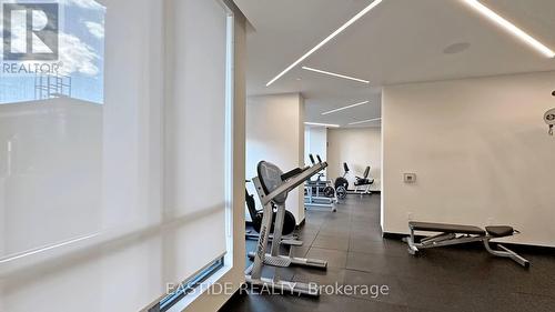 4206 - 395 Bloor Street E, Toronto, ON - Indoor Photo Showing Gym Room